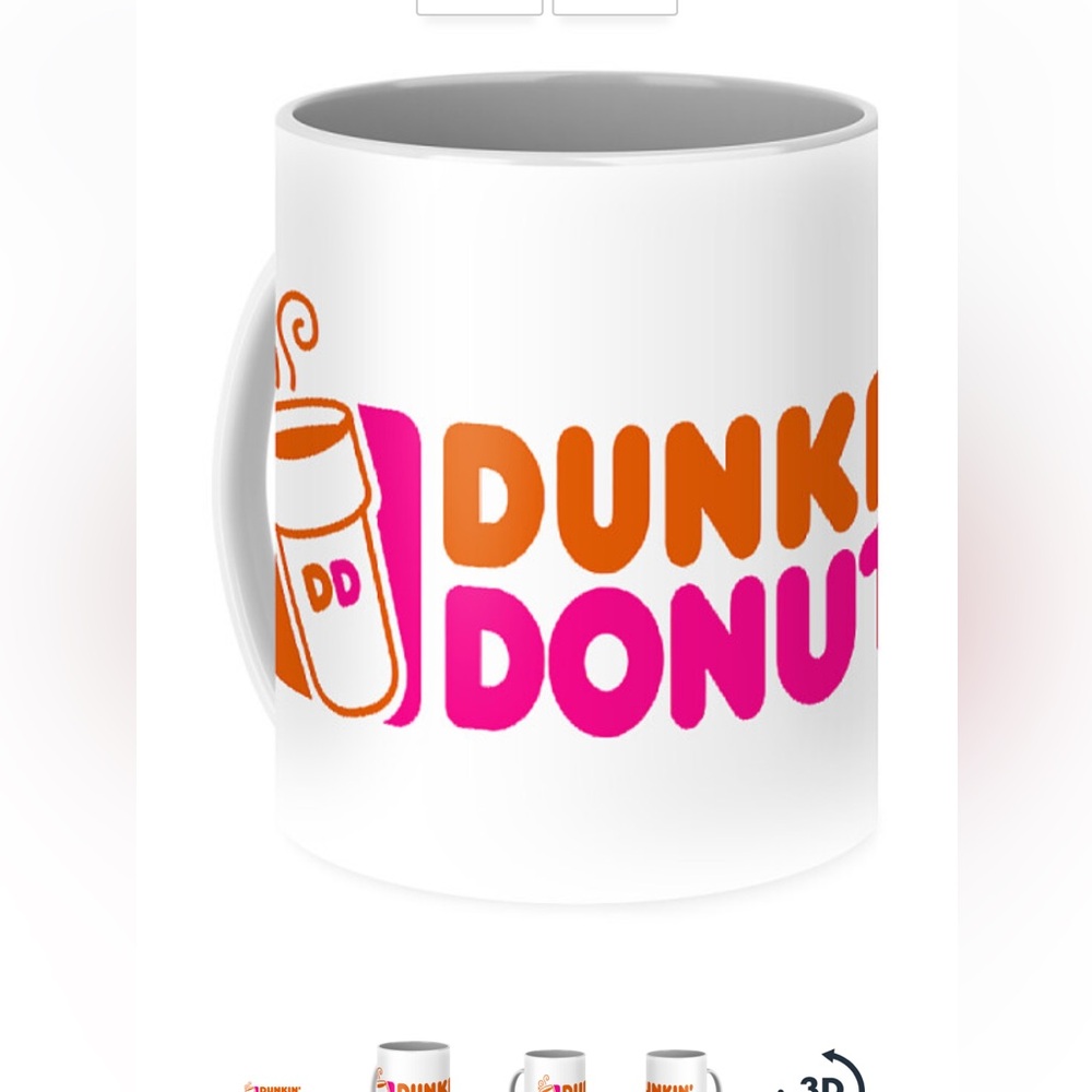 Dunkin donut mug NEW